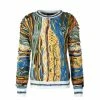 Bekleidung Carlo Colucci Pullover - Rundhals C10907 - Yellow / Blue Günstig Kaufen -Carlo Colucci Shop carlo colucci pullover rundhals c10907 yellow blue