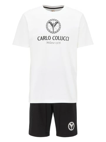 Bekleidung Carlo Colucci Pyjama Cognolato In Weiß / Schwarz Günstig Kaufen 3 Bekleidung Carlo Colucci Pyjama Cognolato In Weiß / Schwarz Günstig Kaufen