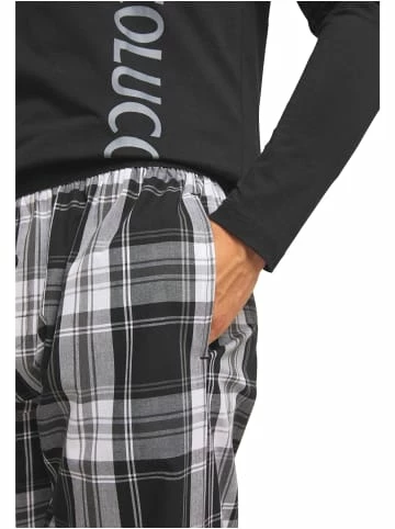 Bekleidung Carlo Colucci Pyjama D'Alpaos In Schwarz / Grau Günstig Kaufen 4 Bekleidung Carlo Colucci Pyjama D'Alpaos In Schwarz / Grau Günstig Kaufen – Bild 2