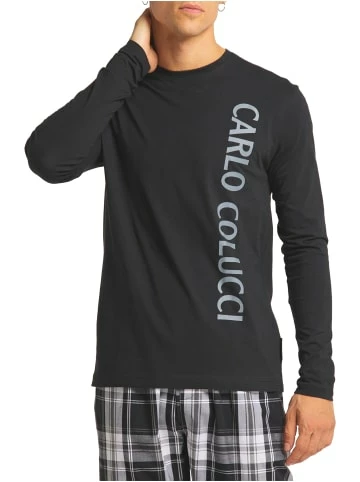 Bekleidung Carlo Colucci Pyjama D'Alpaos In Schwarz / Grau Günstig Kaufen 6 Bekleidung Carlo Colucci Pyjama D'Alpaos In Schwarz / Grau Günstig Kaufen – Bild 4