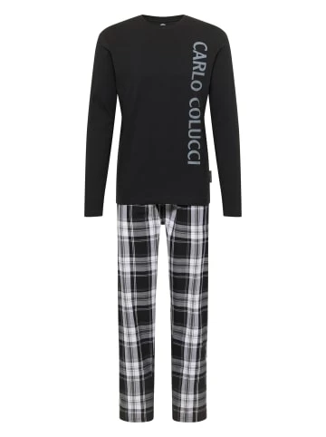Bekleidung Carlo Colucci Pyjama D'Alpaos In Schwarz / Grau Günstig Kaufen 3 Bekleidung Carlo Colucci Pyjama D'Alpaos In Schwarz / Grau Günstig Kaufen