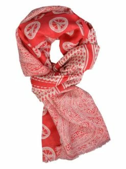Accessoires Carlo Colucci Schal Campanini In Rot Günstig Kaufen -Carlo Colucci Shop carlo colucci schal campanini in rot 1