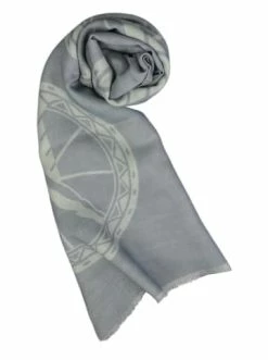 Accessoires Carlo Colucci Schal Campei In Grau Günstig Kaufen -Carlo Colucci Shop carlo colucci schal campei in grau 2