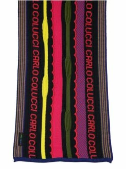 Accessoires Carlo Colucci Schal Carrillo In Blau Günstig Kaufen -Carlo Colucci Shop carlo colucci schal carrillo in blau 1