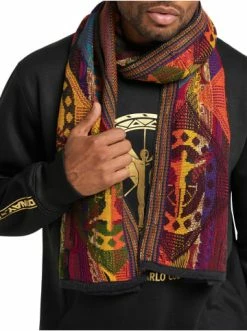 Accessoires Carlo Colucci Schal Carrossa In Grau Günstig Kaufen -Carlo Colucci Shop carlo colucci schal carrossa in grau 3