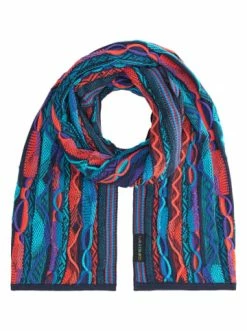 Accessoires Carlo Colucci Schal Coral In Navy Günstig Kaufen -Carlo Colucci Shop carlo colucci schal coral in navy 3