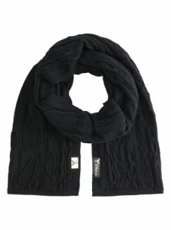 Accessoires Carlo Colucci Schal Corazza In Schwarz Günstig Kaufen -Carlo Colucci Shop carlo colucci schal corazza in schwarz 2