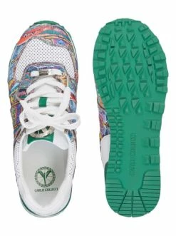 Carlo Colucci Schuhe Dal Piaz In Weiß / Blau Günstig Kaufen