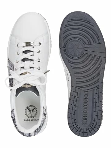 Carlo Colucci Schuhe Dal Pont In Weiß / Schwarz Günstig Kaufen 3 Carlo Colucci Schuhe Dal Pont In Weiß / Schwarz Günstig Kaufen