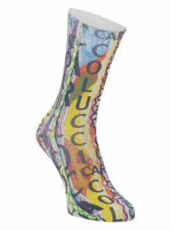 Bekleidung Carlo Colucci Socken Curcio In Weiß / Mehrfarbig Günstig Kaufen -Carlo Colucci Shop carlo colucci socken curcio in weiss mehrfarbig 2