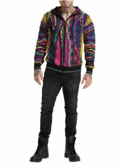 Outdoor & Sport Carlo Colucci Strickjacke Calandrelli In Navy Günstig Kaufen -Carlo Colucci Shop carlo colucci strickjacke calandrelli in navy 2