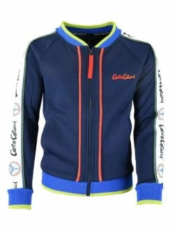 Bekleidung Carlo Colucci Sweatjacke Carrado In Navy Günstig Kaufen -Carlo Colucci Shop carlo colucci sweatjacke carrado in navy 1