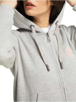 Outdoor & Sport Carlo Colucci Sweatjacke Cattaruzza In Grau Meliert Günstig Kaufen -Carlo Colucci Shop carlo colucci sweatjacke cattaruzza in grau meliert 2