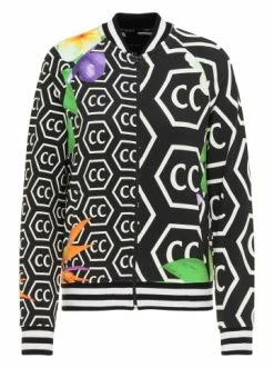 Outdoor & Sport Carlo Colucci Sweatjacke Cologna In Schwarz Günstig Kaufen -Carlo Colucci Shop carlo colucci sweatjacke cologna in schwarz 1