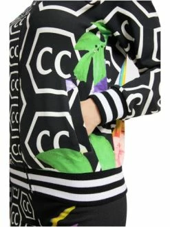 Outdoor & Sport Carlo Colucci Sweatjacke Cologna In Schwarz Günstig Kaufen -Carlo Colucci Shop carlo colucci sweatjacke cologna in schwarz 3