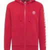 Outdoor & Sport Carlo Colucci Sweatjacke Corrarati In Rot Günstig Kaufen -Carlo Colucci Shop carlo colucci sweatjacke corrarati in rot