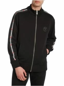 Outdoor & Sport Carlo Colucci Sweatjacke D'Agostino In Schwarz Günstig Kaufen -Carlo Colucci Shop carlo colucci sweatjacke dagostino in schwarz 3