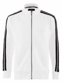 Outdoor & Sport Carlo Colucci Sweatjacke D'Agostino In Weiß Günstig Kaufen