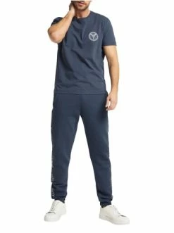 Outdoor & Sport Carlo Colucci Sweatshirt Campanella In Navy Günstig Kaufen -Carlo Colucci Shop carlo colucci sweatshirt campanella in navy 3