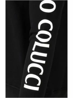 Outdoor & Sport Carlo Colucci Sweatshirt Carangelo In Schwarz Günstig Kaufen