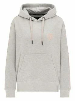 Outdoor & Sport Carlo Colucci Sweatshirt Catania In Grau Meliert Günstig Kaufen