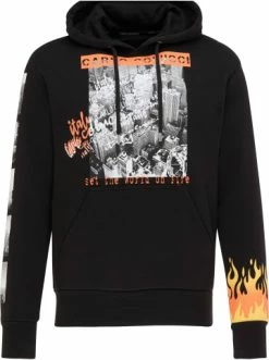 Outdoor & Sport Carlo Colucci Sweatshirt Ciprian In Schwarz Günstig Kaufen