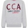 Outdoor & Sport Carlo Colucci Sweatshirt Dalvit In Grau Meliert Günstig Kaufen -Carlo Colucci Shop carlo colucci sweatshirt dalvit in grau meliert