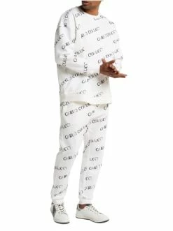 Outdoor & Sport Carlo Colucci Sweatshirt Davanzo In Weiß Günstig Kaufen -Carlo Colucci Shop carlo colucci sweatshirt davanzo in weiss 4