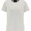 Bekleidung Carlo Colucci T-Shirt Castadelli In Grau Meliert Günstig Kaufen -Carlo Colucci Shop carlo colucci t shirt castadelli in grau meliert