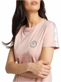 Bekleidung Carlo Colucci T-Shirt Castadelli In Rosa Günstig Kaufen -Carlo Colucci Shop carlo colucci t shirt castadelli in rosa 1