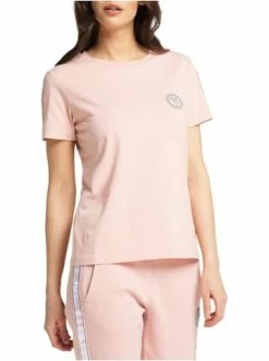 Bekleidung Carlo Colucci T-Shirt Castadelli In Rosa Günstig Kaufen -Carlo Colucci Shop carlo colucci t shirt castadelli in rosa 3