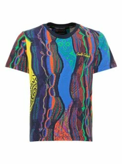 Bekleidung Carlo Colucci T-Shirt Coenen In Navy Günstig Kaufen -Carlo Colucci Shop carlo colucci t shirt coenen in navy 1