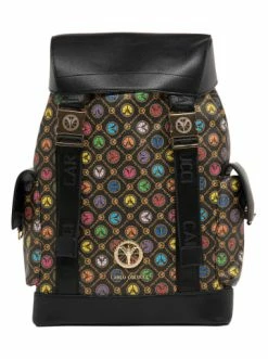 Accessoires Carlo Colucci Tagesrucksack Costisella In Schwarz / Silber Günstig Kaufen -Carlo Colucci Shop carlo colucci tagesrucksack costisella in schwarz silber 1