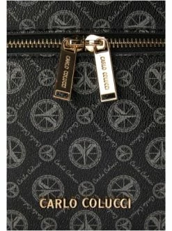 Beauty & Parfum Carlo Colucci Tasche Craighero In Schwarz Günstig Kaufen -Carlo Colucci Shop carlo colucci tasche craighero in schwarz 2