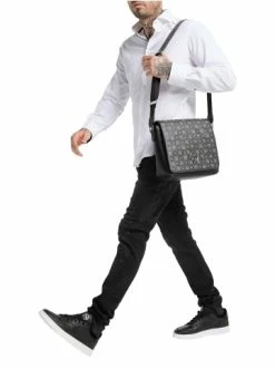 Accessoires Carlo Colucci Umhängetasche Chiavalin In Schwarz Günstig Kaufen -Carlo Colucci Shop carlo colucci umhangetasche chiavalin in schwarz 2