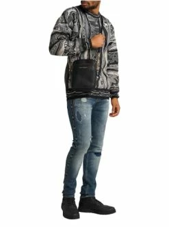 Accessoires Carlo Colucci Umhängetasche Cova In Schwarz Günstig Kaufen -Carlo Colucci Shop carlo colucci umhangetasche cova in schwarz 2