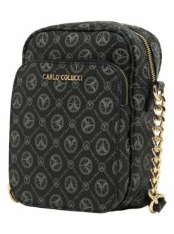 Accessoires Carlo Colucci Umhängetasche Covallero In Schwarz Günstig Kaufen