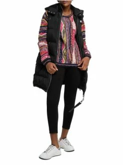 Bekleidung Carlo Colucci Weste D'Auria In Schwarz Günstig Kaufen -Carlo Colucci Shop carlo colucci weste dauria in schwarz 3