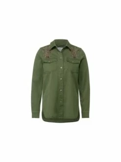 Große Größen Cecil Blazer In Olive Günstig Kaufen