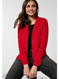 Große Größen Cecil Blazer In Strong Red Günstig Kaufen -Carlo Colucci Shop cecil blazer in strong red 3