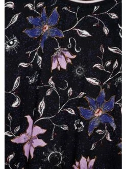 Blusen & Tuniken Cecil Blusen Blumen In Schwarz Günstig Kaufen -Carlo Colucci Shop cecil blusen blumen in schwarz 1