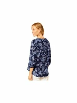 Große Größen Cecil Blusen In Dunkel-blau Günstig Kaufen -Carlo Colucci Shop cecil blusen in dunkel blau 5