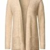 Jacken Cecil Cardigan TOS Bouclé In Beige Günstig Kaufen -Carlo Colucci Shop cecil cardigan tos boucle in beige