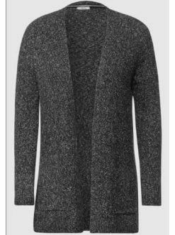 Jacken Cecil Cardigan TOS Bouclé In Dunkelgrau Günstig Kaufen