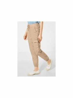 Cecil Cargohosen In Beige Günstig Kaufen -Carlo Colucci Shop cecil cargohosen in beige 4