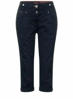 Große Größen Cecil Casual Fit Hose In 3/4 In Blau Günstig Kaufen