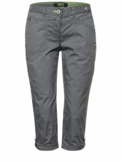 Große Größen Cecil Casual Fit Hose In 3/4 In Grau Günstig Kaufen