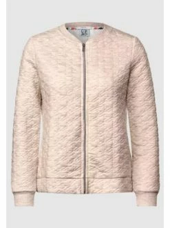 Jacken Cecil Feizeitjacke Quilted Houndstooth Jkt In Off-white Günstig Kaufen