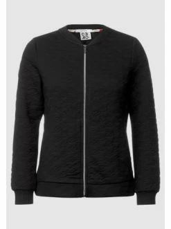 Jacken Cecil Freizeitjacke Quilted Houndstooth Jkt In Black Günstig Kaufen