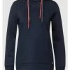 Tops & Shirts Cecil Hoodie Long Placement In Marineblau Günstig Kaufen -Carlo Colucci Shop cecil hoodie long placement in marineblau